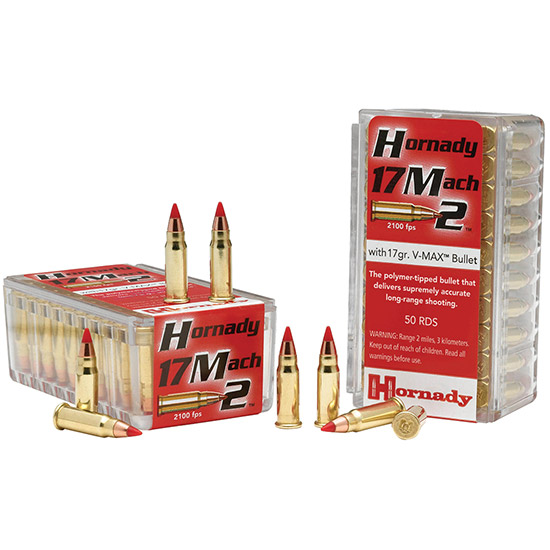 HORN VARMINT EXPRESS 17HM2 17GR VMAX 50/100 - Ammunition